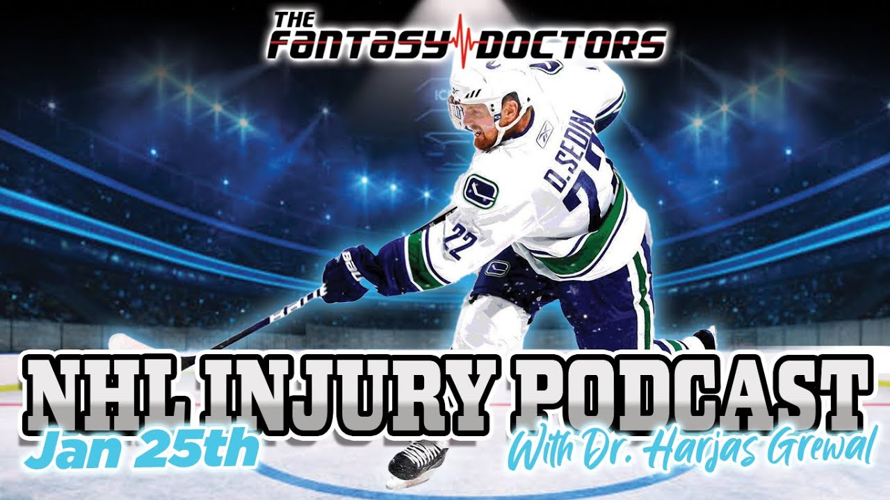 NHL Injury Podcast – Jan 25th