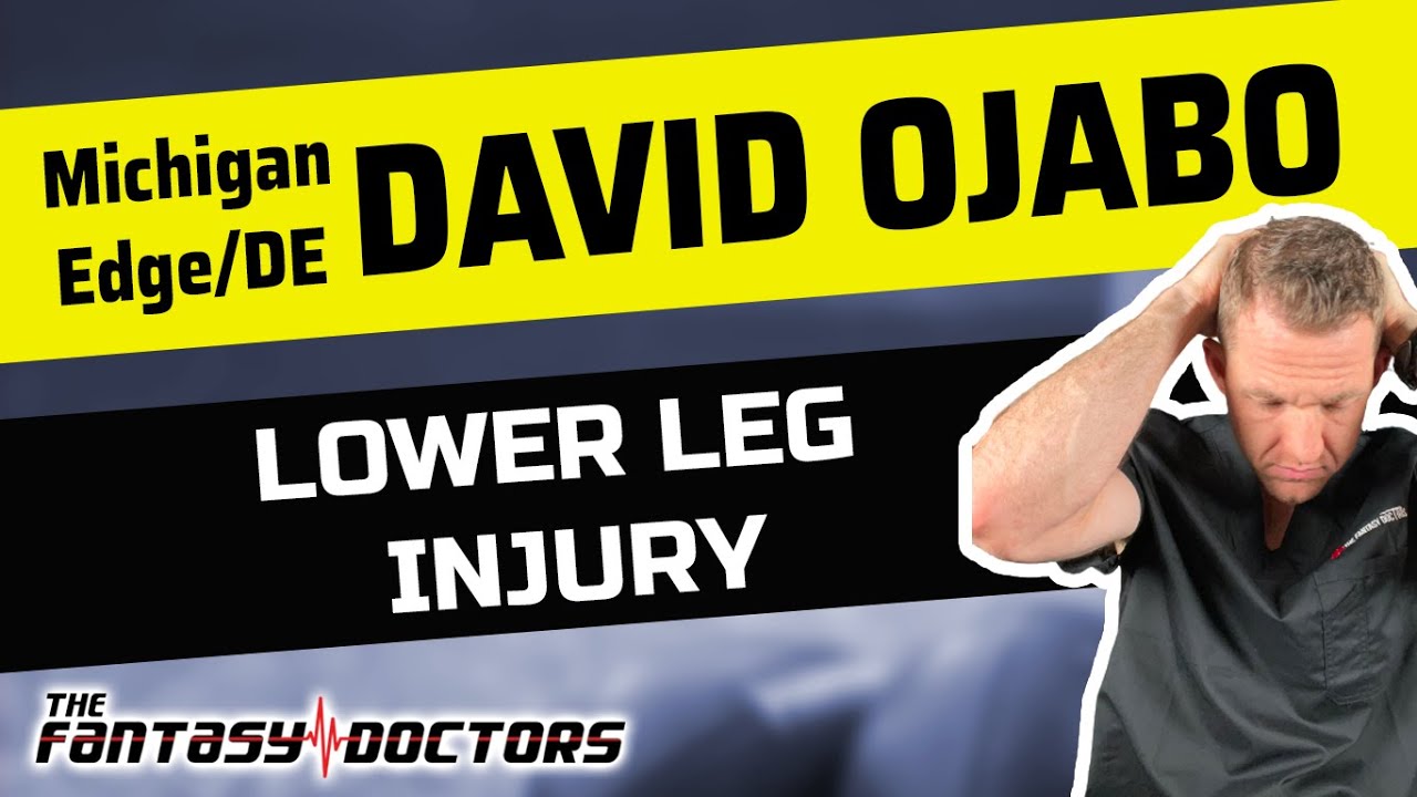 Michigan DE/Edge David Ojabo Injures Lower Leg at Pro Day