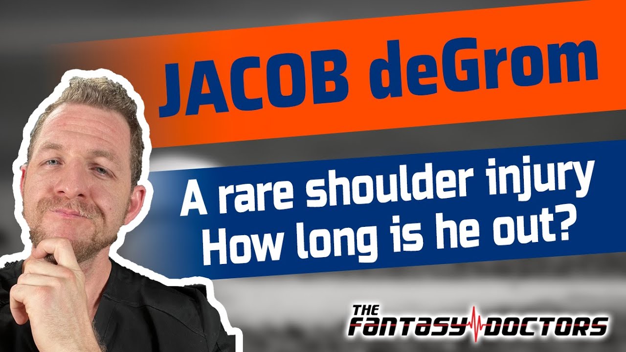Jacob deGrom – A rare shoulder injury. How long is he out?