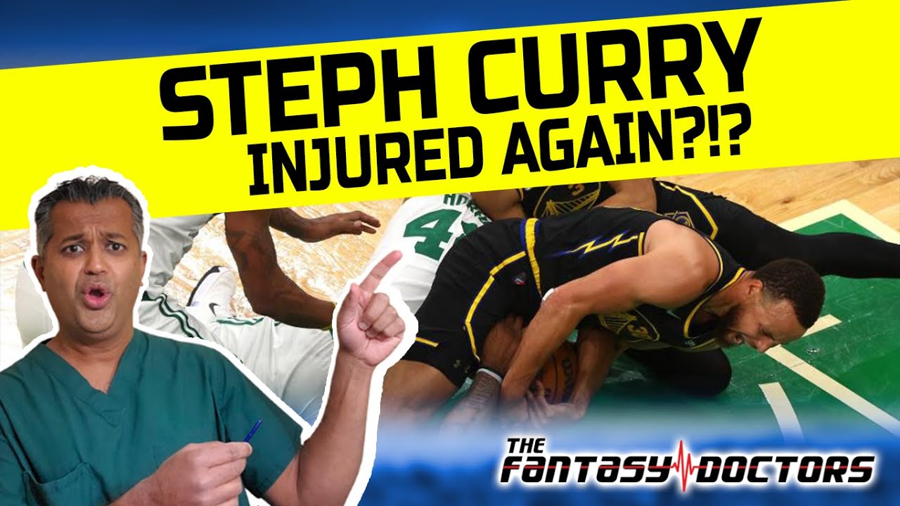 Steph Curry – Foot Injury Ends Finals MVP Dream?!
