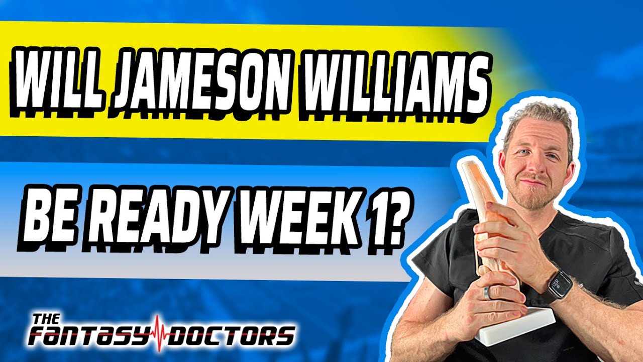 Jameson Williams – Will he be ready Week 1?