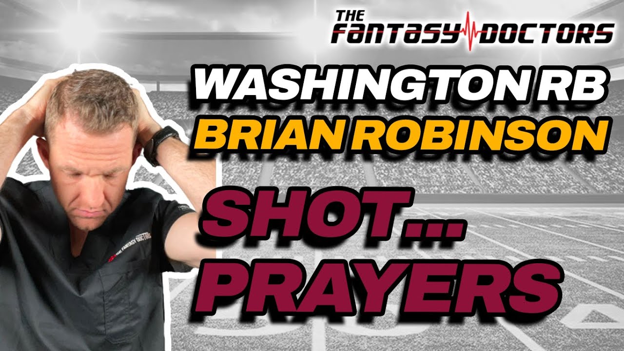 Commanders rookie RB Brian Robinson Shot…Prayers