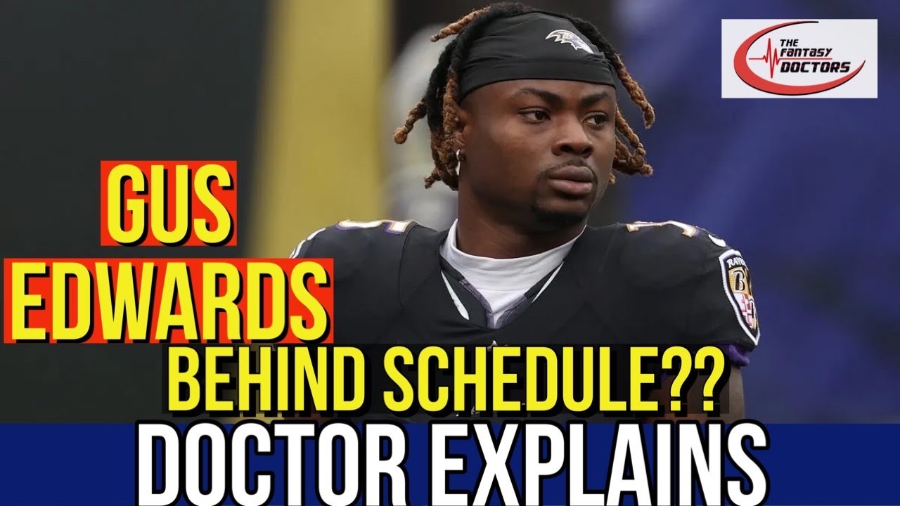 Gus Edwards (knee) behind schedule??? Who’s the RB to draft for Ravens?