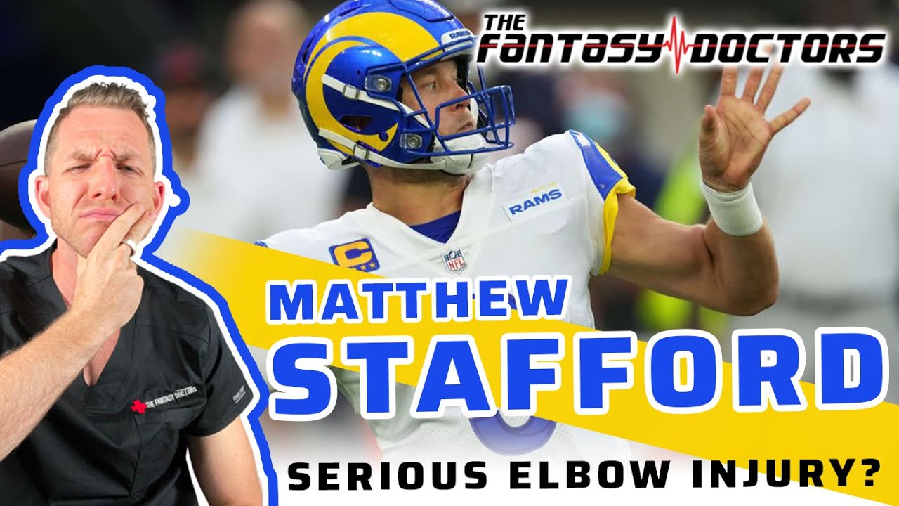 Matthew Stafford – Serious Elbow Injury??