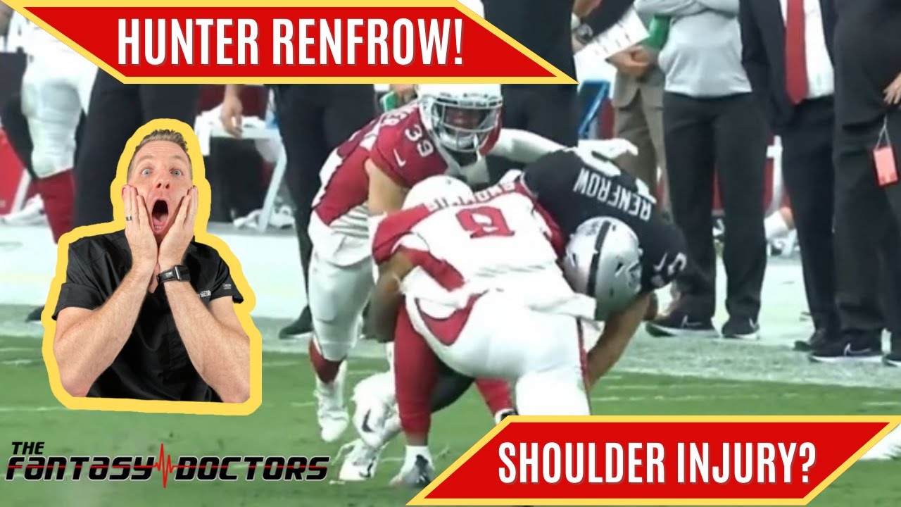 Hunter Renfrow – Shoulder Injury