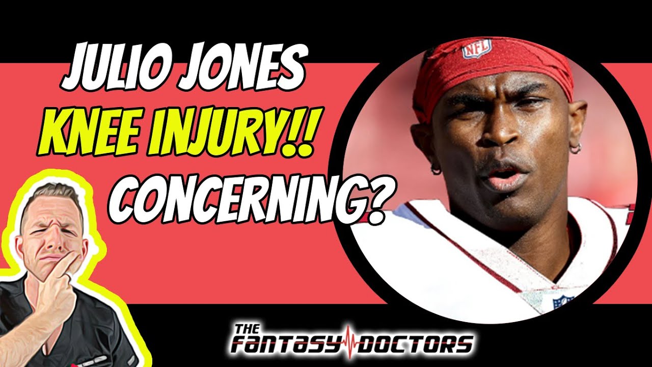 Julio Jones – Knee Injury. Concerning?