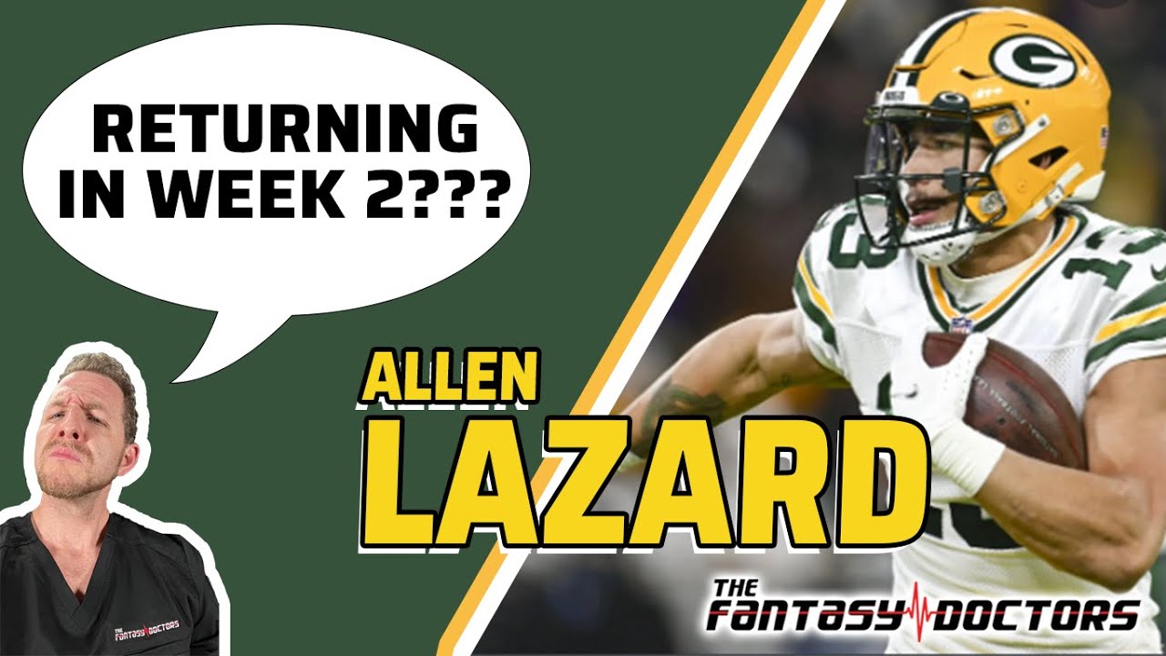 Allen Lazard – Returning in Week 2??