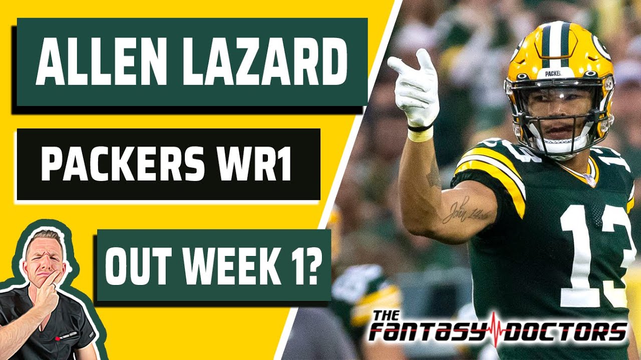 Allen Lazard – Packers WR1 Out Week 1?