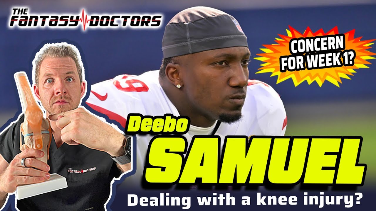 Deebo Samuel – Dealing with a knee injury?