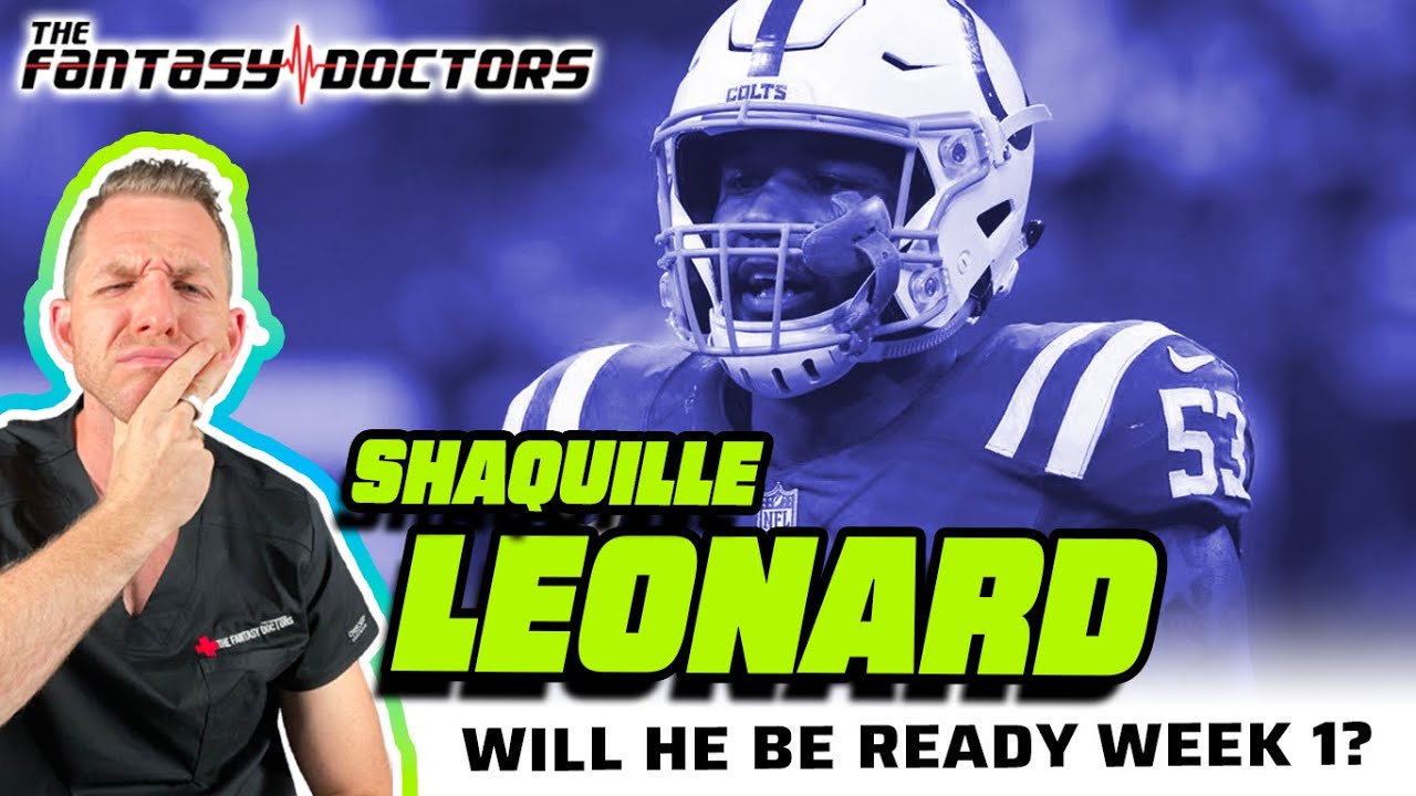 Shaquille Leonard – Back injury update – Ready for Week 1?