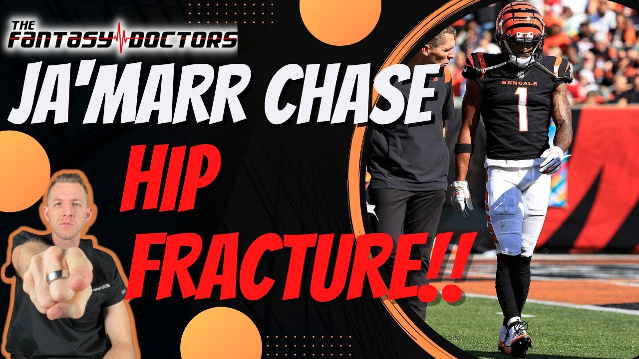 Ja’Marr Chase – Hip injury!!! Sports medicine doctor discusses.