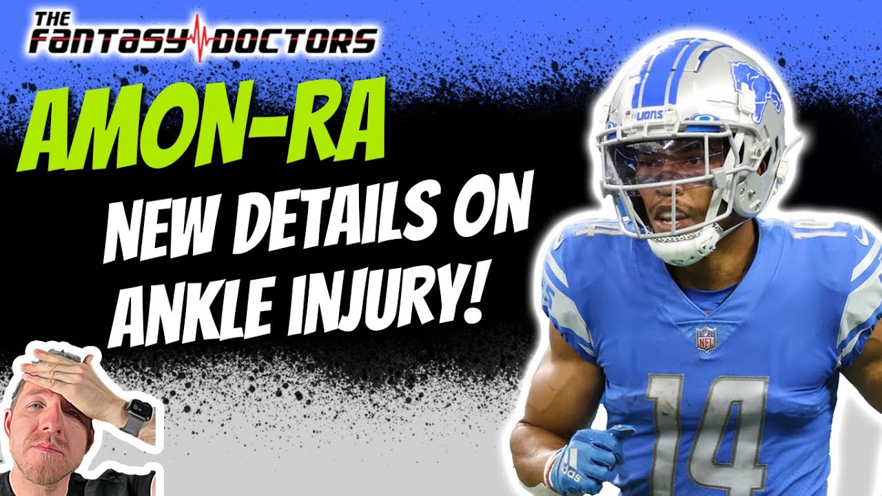 Amon-Ra St. Brown – New details on ankle injury