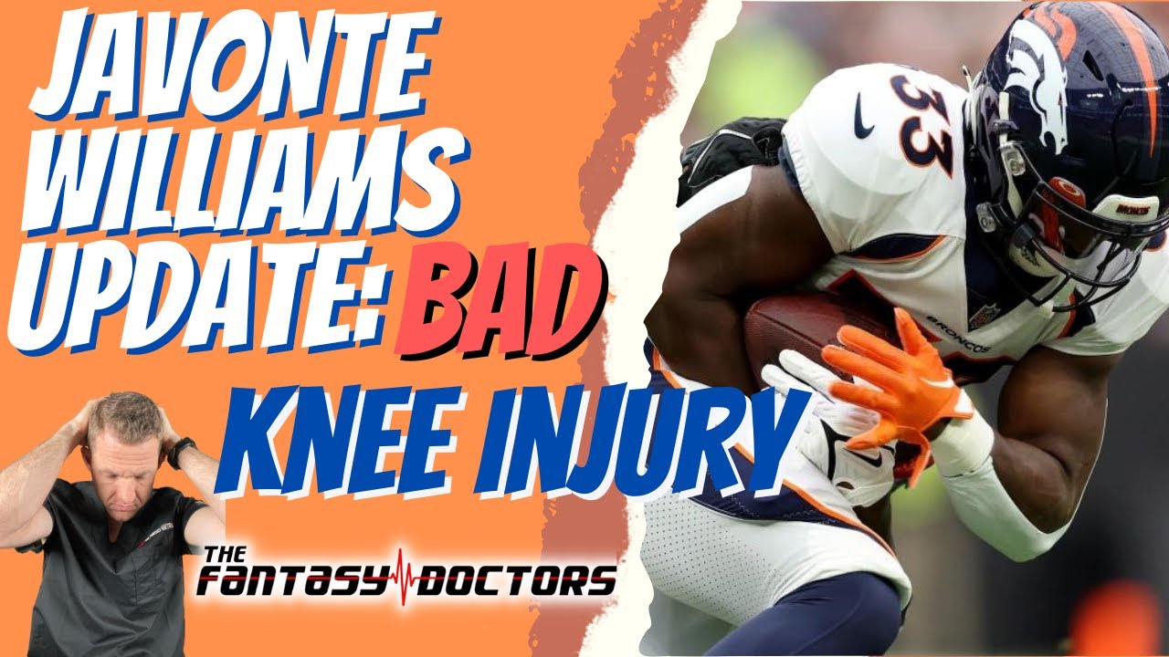 Javonte Williams – Update: BAD Knee Injury!
