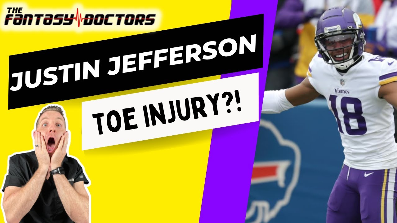 Justin Jefferson – New toe injury???