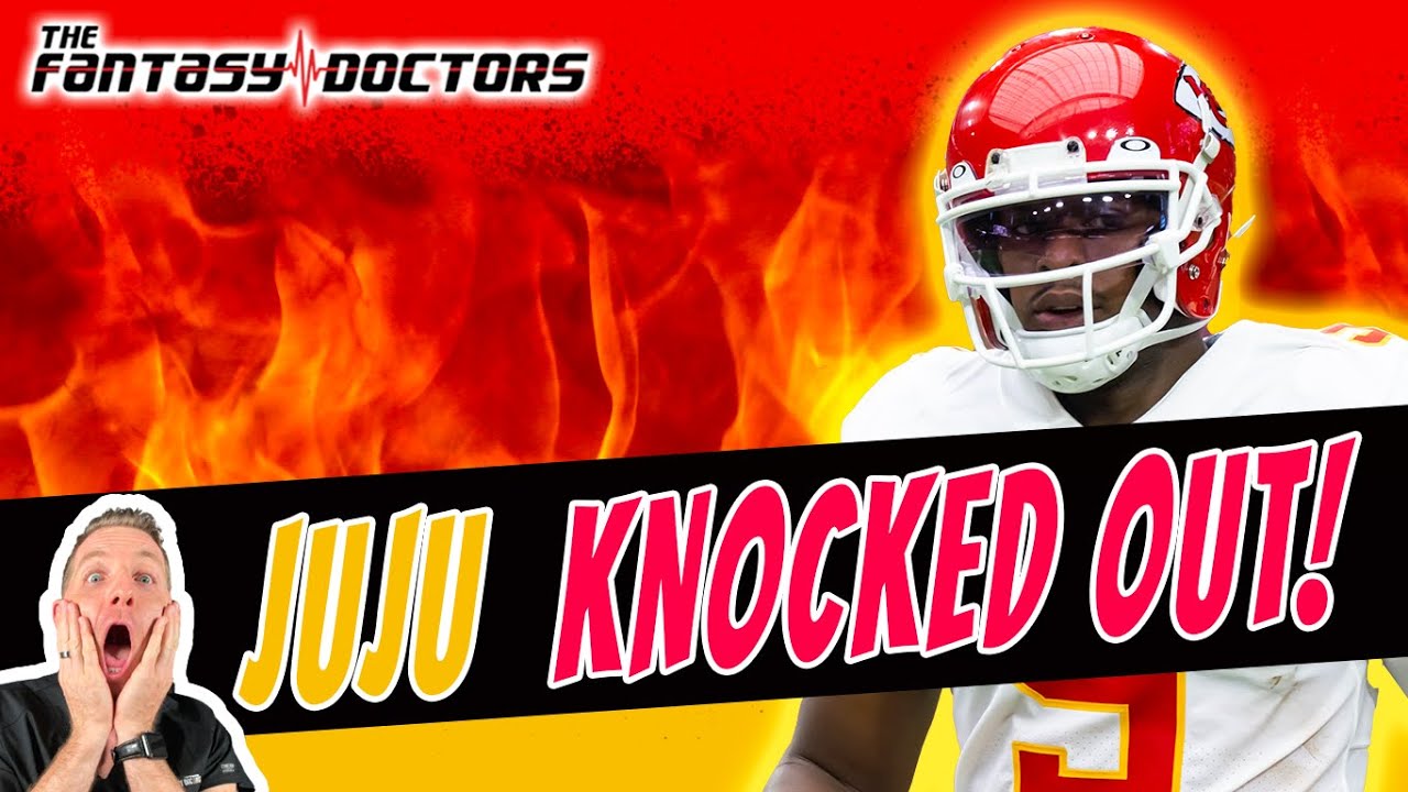 JuJu Smith-Schuster – Knocked Out!