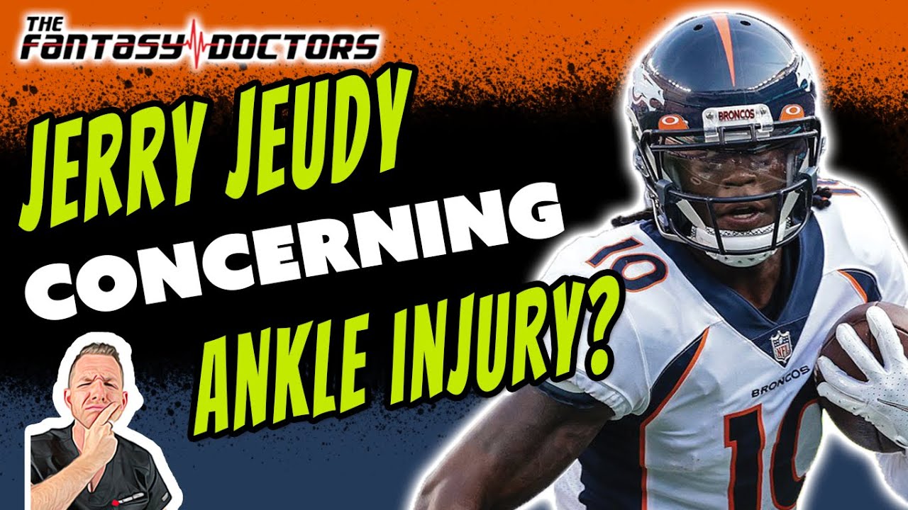 Jerry Jeudy – Concerning ankle injury??