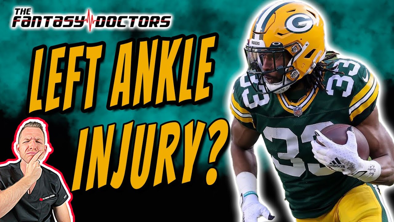 Aaron Jones – Left Ankle Injury?