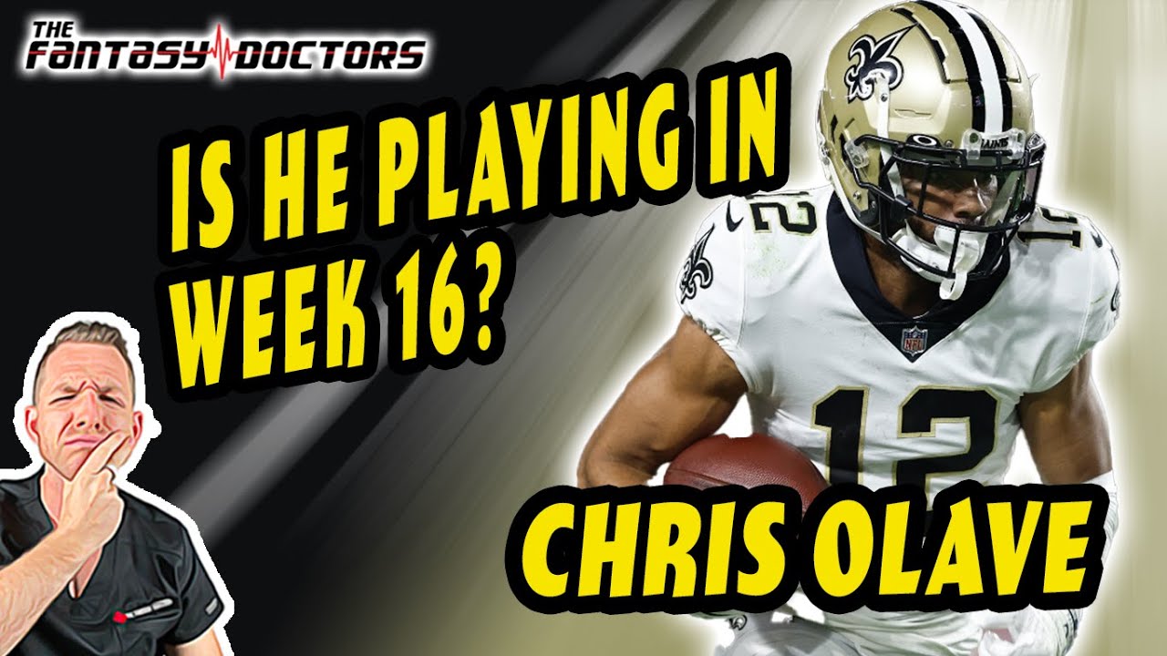 Chris Olave – Is he playing in Week 16 with a hamstring strain?