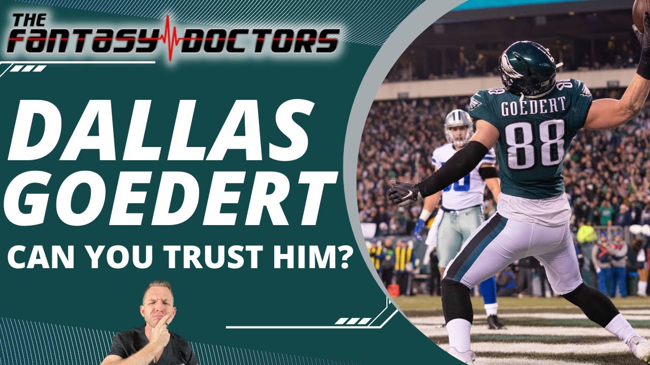 Dallas Goedert – Lingering Shoulder Issues? Can You Trust Him?