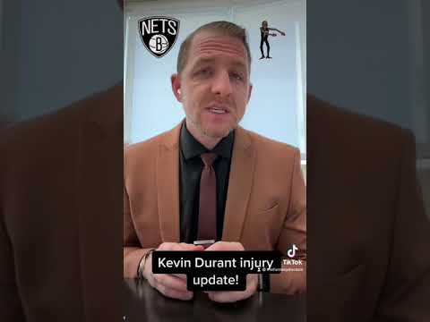 Kevin durant injury update! #kevindurant #nets #brooklynnets #nba