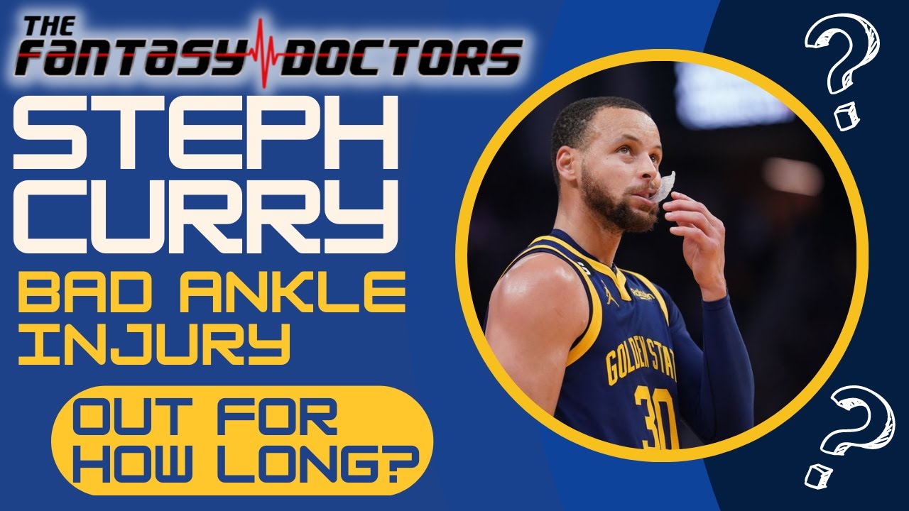 Steph Curry – Bad Ankle Injury…Out For How Long?