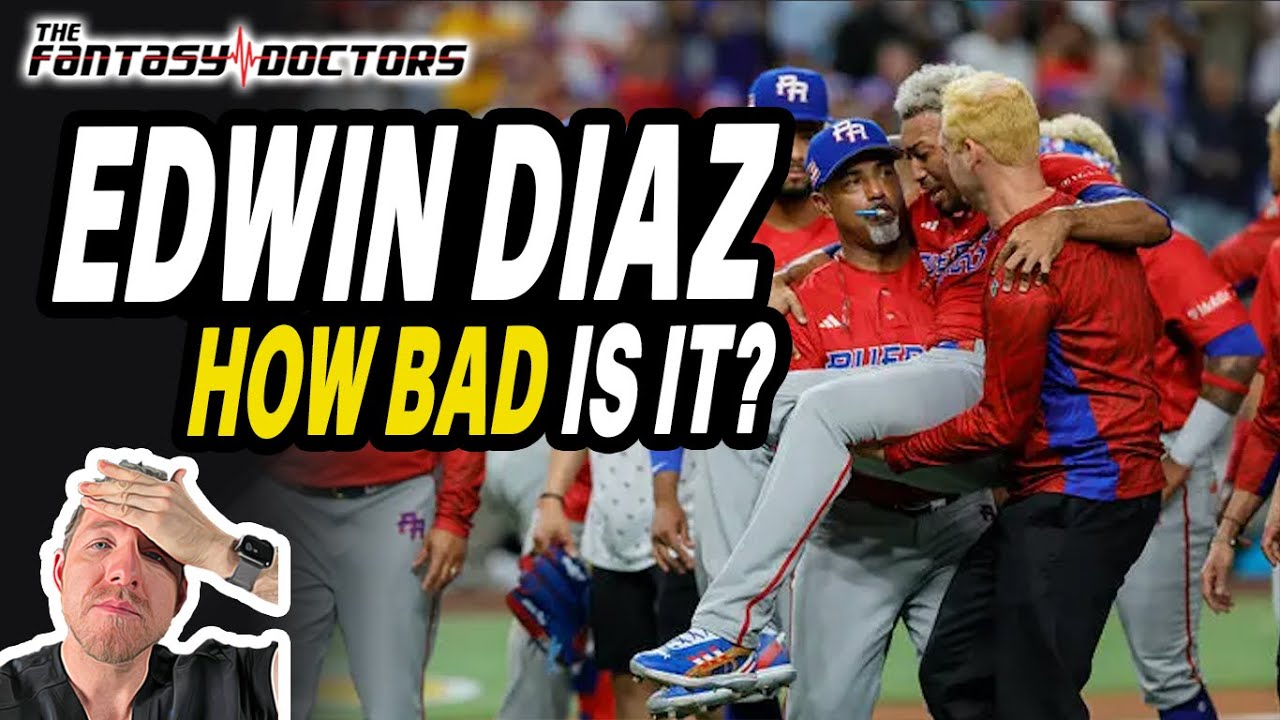 Mets’ Edwin Diaz suffers a Season-ending knee injury…celebrating????